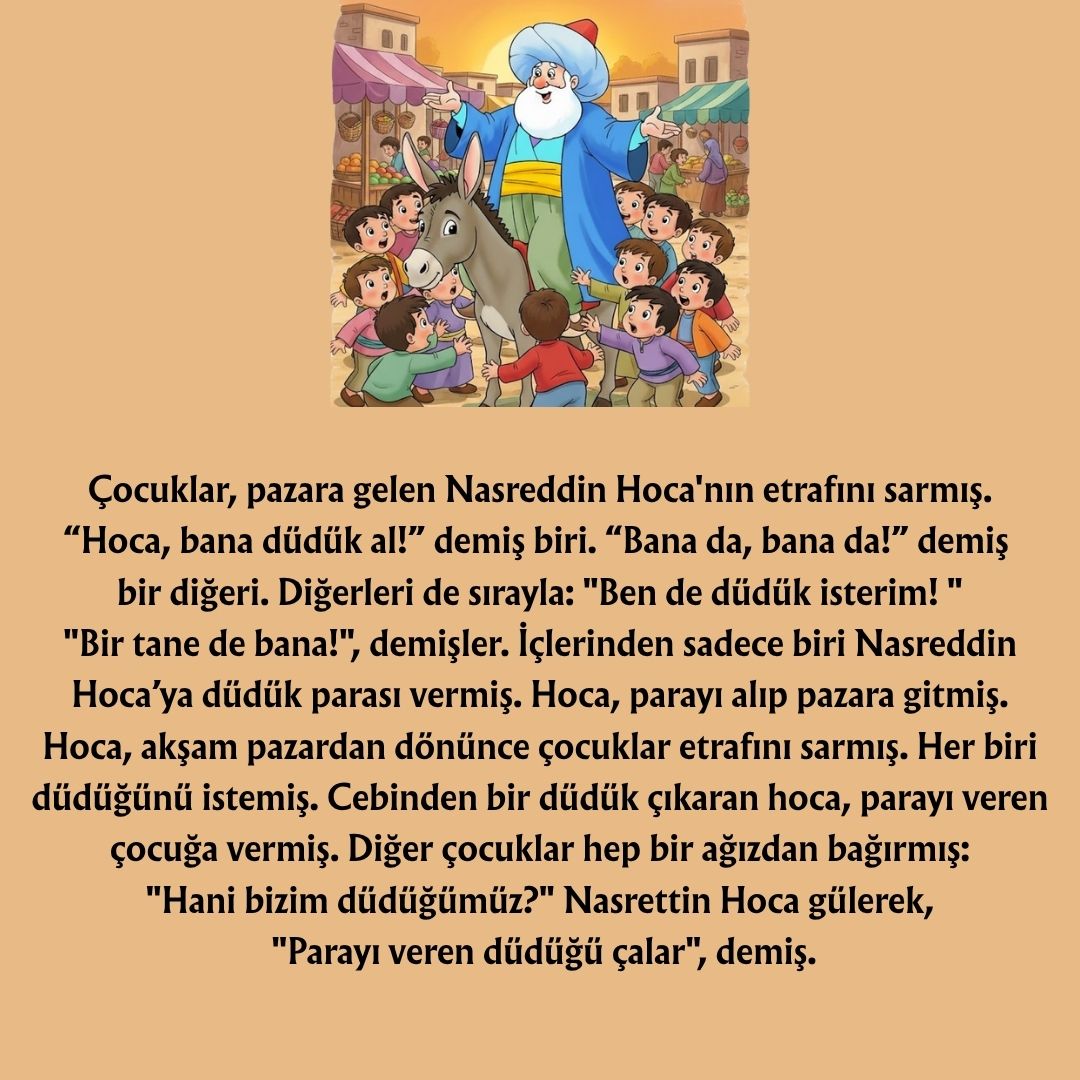 Nasreddin Hoca Fıkrası (3)